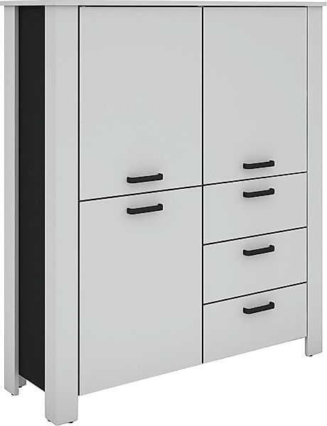 byLIVING Vitrine »Highboard Faro« 1 Stk. tlg. 3 Türen und 3 Schubkästen für günstig online kaufen