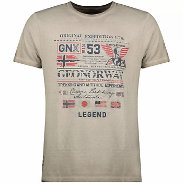 Geo Norway  T-Shirt SW1562HGNO-KAKI günstig online kaufen