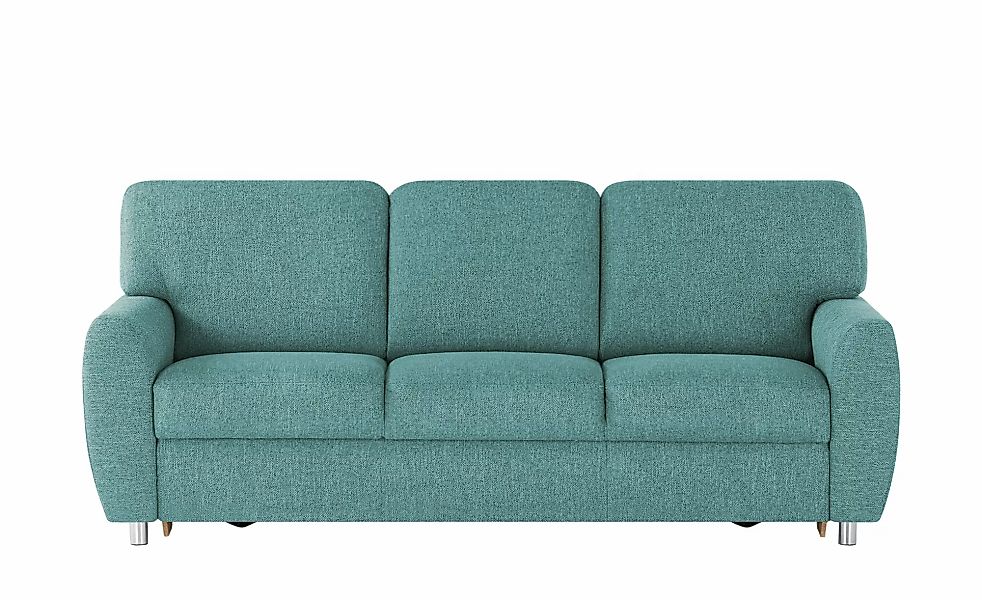 smart Sofa  Valencia ¦ türkis/petrol ¦ Maße (cm): B: 220 H: 90 T: 93.0 Pols günstig online kaufen