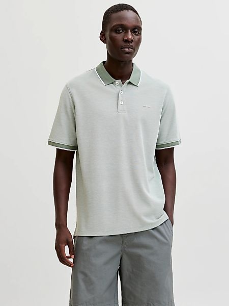 Jack & Jones Poloshirt "JPRBLUALVES SS POLO SN" mit Logo Stickerei günstig online kaufen