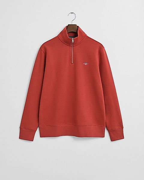 Gant Sweatshirt REG SHIELD HALF ZIP SWEAT mit Logostickerei auf der Brust günstig online kaufen