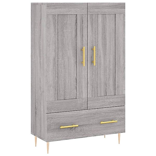 vidaXL Highboard Grau Sonoma 69,5x31x115 cm Holzwerkstoff 830314 günstig online kaufen