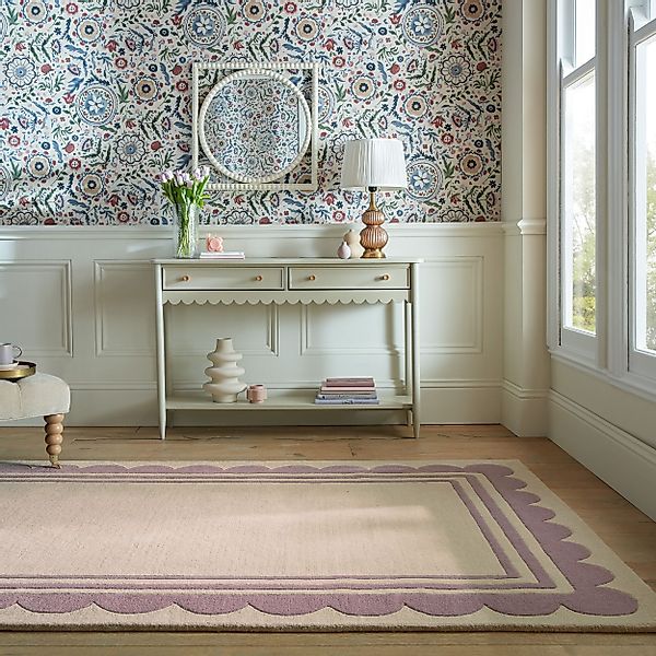 FLAIR RUGS Wollteppich Lois, rechteckig, Höhe: günstig online kaufen