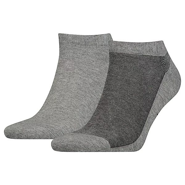 Levi´s ® 168sf Low Micro Stripe Socken 2 Paare EU 43-46 Anthracite Melange günstig online kaufen