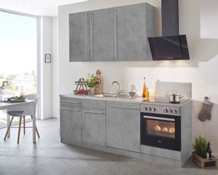 wiho Küchen Küchenzeile Chicago, mit E-Geräten, günstig online kaufen