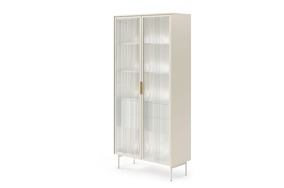 yourhouse24 Glasvitrine Vitrine LUMI mit Beleuchtung günstig online kaufen