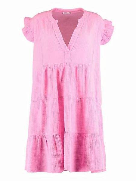 HaILY’S Sommerkleid Hailys Sommerstrandkleid Musselin rosa günstig online kaufen