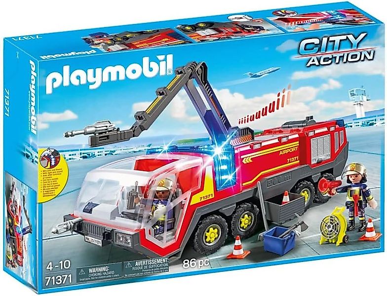 Playmobil® City Action 71371 - Flughafenlöschfahrzeug Konstruktions-Spielse günstig online kaufen