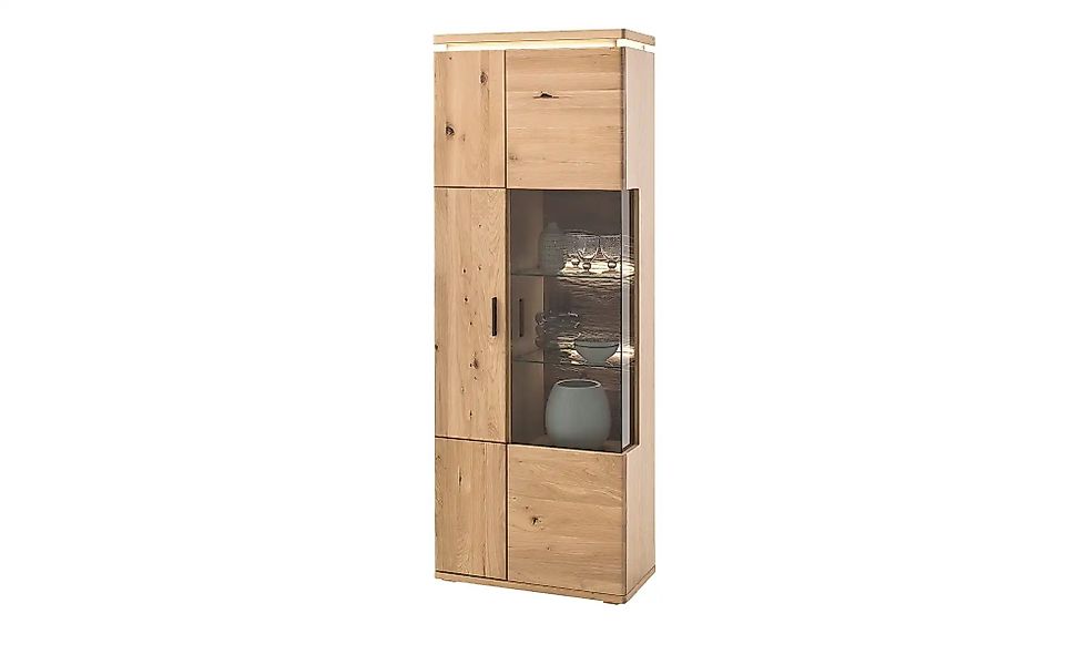Woodford Kombi-Vitrine  Alone ¦ holzfarben ¦ Maße (cm): B: 75 H: 204 T: 37. günstig online kaufen