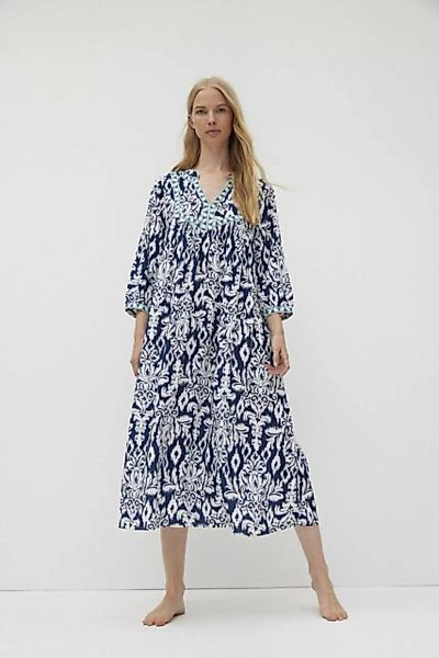 THE FASHION PEOPLE Midikleid Long Dress AOP günstig online kaufen