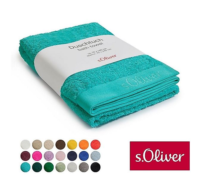 s.Oliver Duschtuch s.Oliver, Premium Qualität, 600 gr/m², auch als Sets erh günstig online kaufen