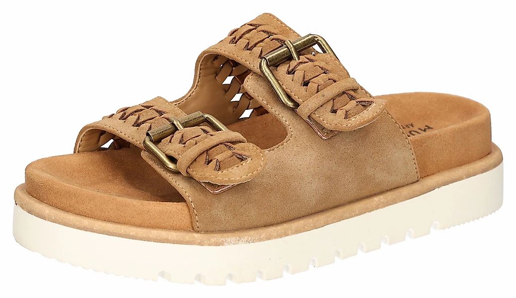 Mustang Shoes Pantolette, Sandale, Plateausandale, Pool Slides mit komforta günstig online kaufen