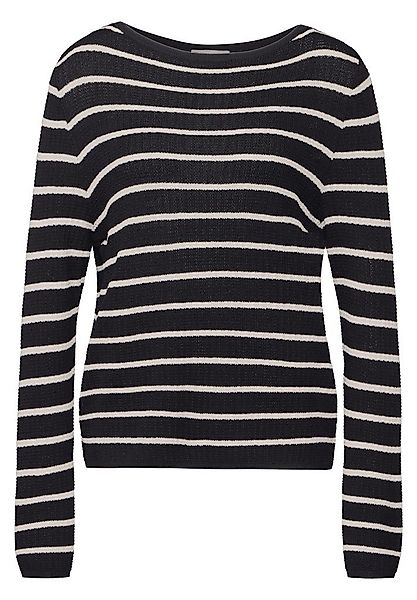 STREET ONE Sweatshirt cropped striped sweater günstig online kaufen