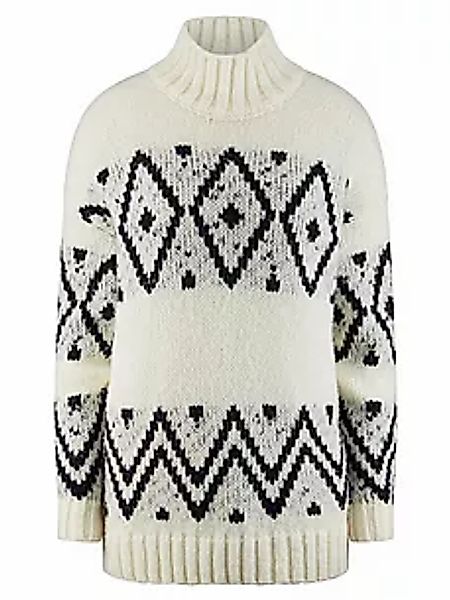 Pullover Stehkragen include weiss günstig online kaufen