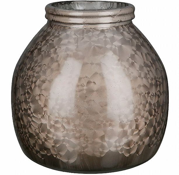 GILDE Tischvase "Vase Montana, bauchig, aus Glas, Höhe ca. 20 cm", (1 St.), günstig online kaufen