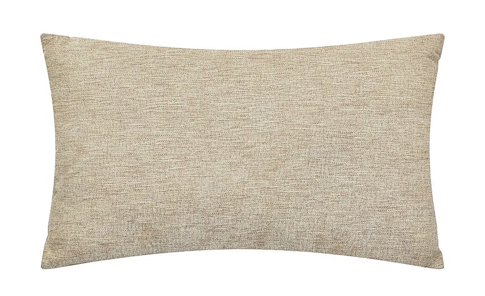 HOME STORY Kissen  Melina - beige - 40 cm - Sconto günstig online kaufen