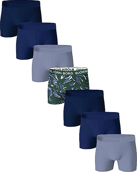 Bjorn Borg Boxers Cotton Stretch 7-Pack Blau - Größe XXL günstig online kaufen