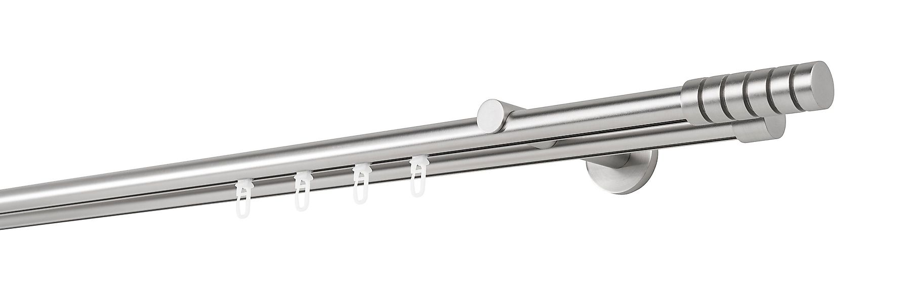 ondeco Gardinenstange Profil Wandabstand 12cm Rille, günstig online kaufen