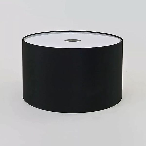 Lampenschirm Drum 250 4094 Ø 25 cm schwarz rund günstig online kaufen
