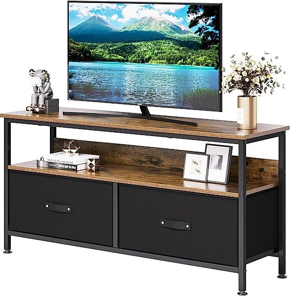 GarveeMore TV-Schrank Lowboard,Fernsehschrank Mit Schubladen Und Regalen fü günstig online kaufen