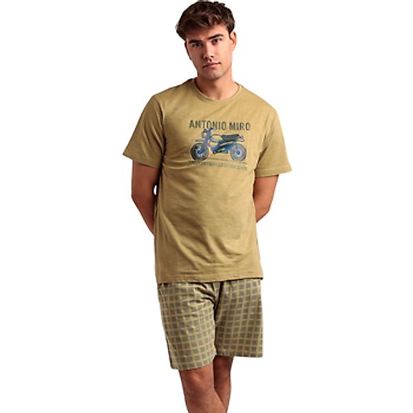 Admas  Pyjamas/ Nachthemden Pyjama Shorts T-Shirt Caferacer Antonio Miro günstig online kaufen
