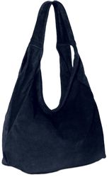 Caspar Schultertasche Große Damen Ledertasche Hobo günstig online kaufen