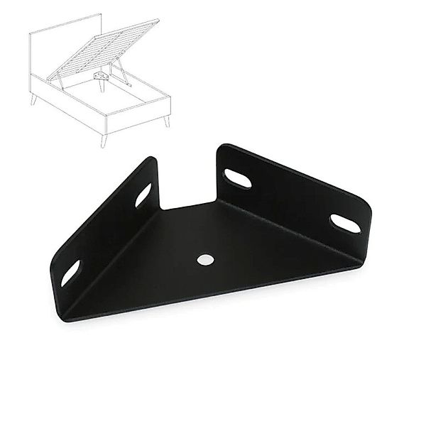 Prima-Online Eckverbinder Eckwinkel Stabiler Bettwinkel 126x126x50mm günstig online kaufen