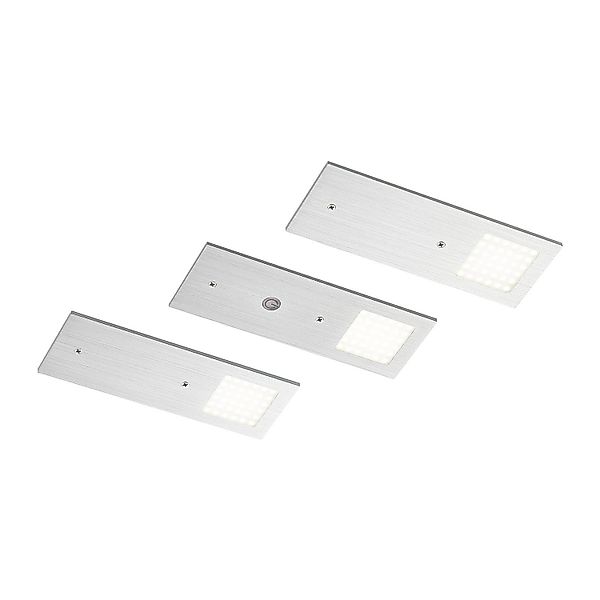 Arcchio 3er Set LED Unterschrankleuchten Nortra 9934043 Dimmbar Modern in A günstig online kaufen