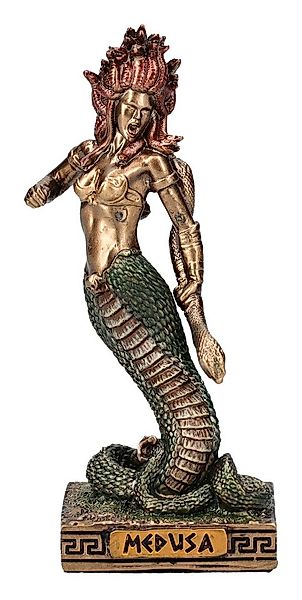 Figuren Shop GmbH Dekofigur Medusa Figur klein - Gorgonin - Veronese Fantas günstig online kaufen