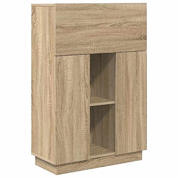 vidaXL Schreibtisch Sonoma-Eiche 71,5 x 31,5 x 106,5 cm Holzwerkstoff 86948 günstig online kaufen