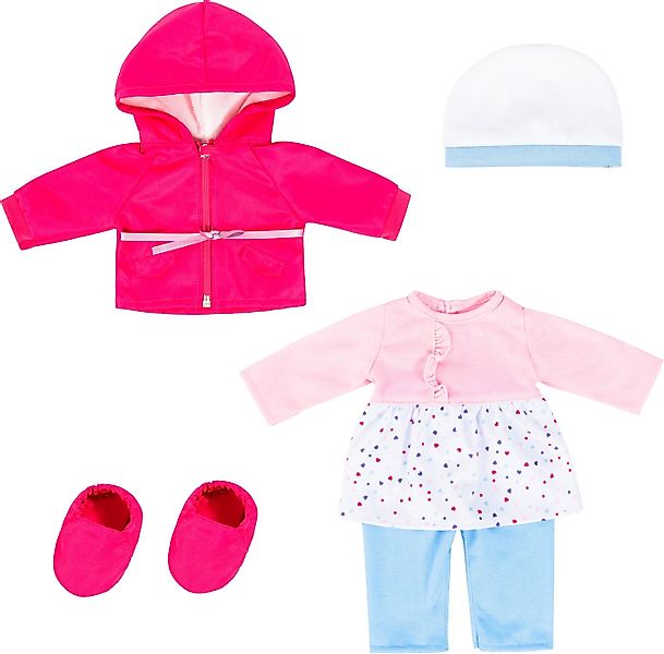 Bayer Puppenkleidung Kleid/Hose pink/bl. (Set, 5-tlg) günstig online kaufen