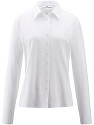 Jersey-Bluse Peter Hahn weiss günstig online kaufen