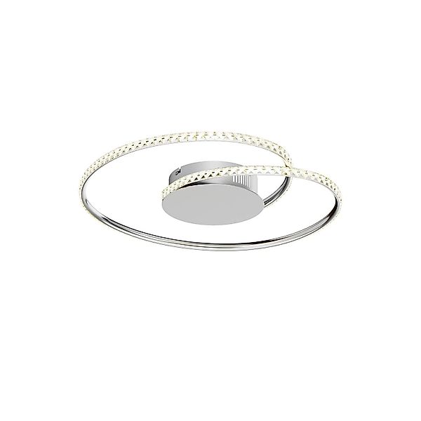 Lindby LED Deckenleuchte Joline 9639132 Modern in Chrom aus Metall Wohnzimm günstig online kaufen