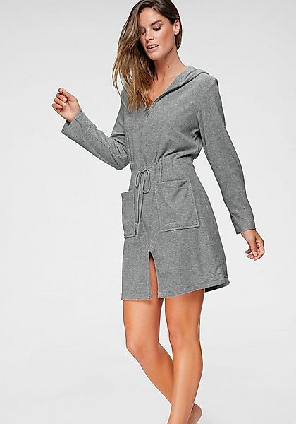 OTTO home Damenbademantel Nela, ideal für Sauna & Spa, Hotelbademantel, Mor günstig online kaufen