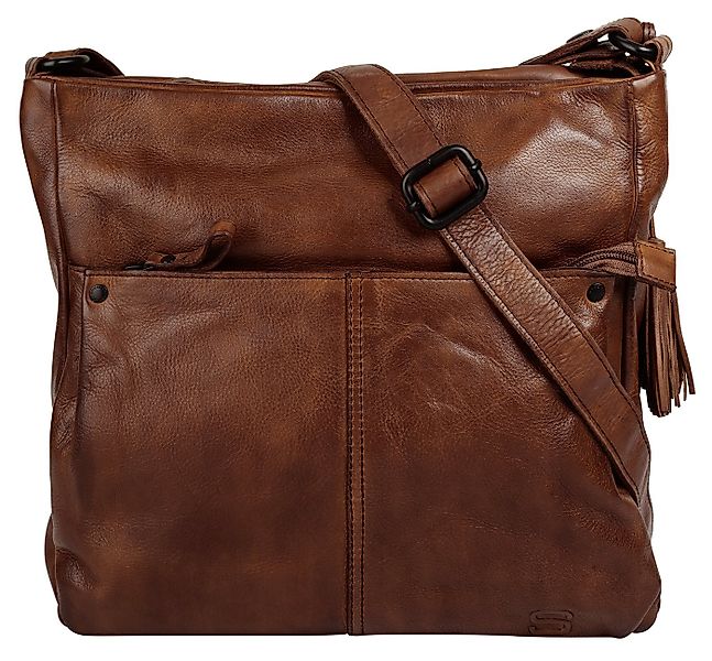 Spikes & Sparrow Umhängetasche, echt Leder günstig online kaufen