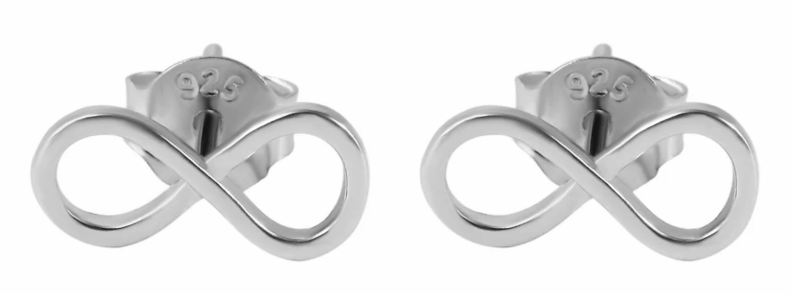 Adelia´s Paar Ohrhänger "Damen Ohrringe – Ohrstecker Unendlichkeitszeichen günstig online kaufen