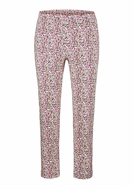 GOLDNER Schlupfhose "Kurzgröße Elastische Druckhose LOUISA bunt" günstig online kaufen