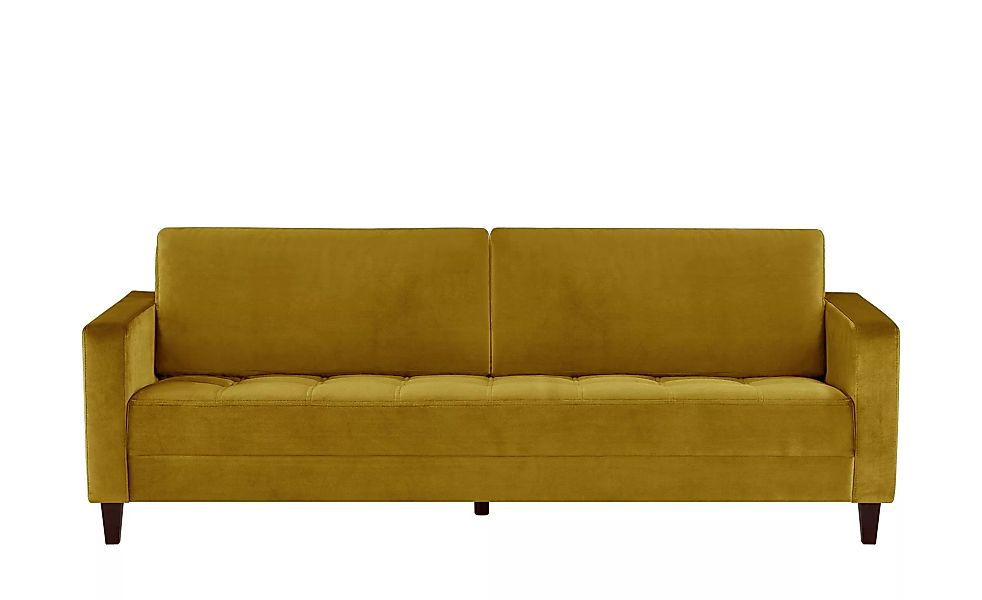 smart Sofa  Geradine - gelb - 228 cm - 83 cm - 91 cm - Polstermöbel > Sofas günstig online kaufen