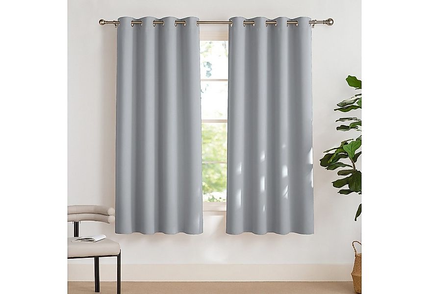 PONY DANCE Verdunkelungsvorhang für Schlafzimmer Thermo Vorhänge gegen Hitz günstig online kaufen