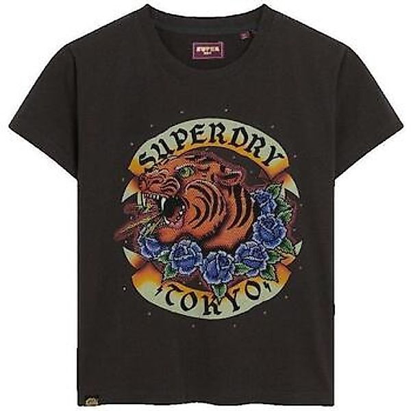 Superdry  T-Shirt T-shirt  Tattoo Rhinestone günstig online kaufen