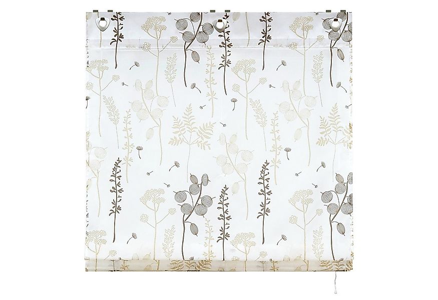 Joyswahl Raffrollo Laterne Blume, mit Hakenaufhängung, U-Haken, freihängend günstig online kaufen