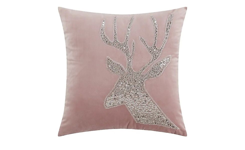 Kissen  Hirsch ¦ rosa/pink ¦ Maße (cm): B: 45 Weihnachten - Höffner günstig online kaufen