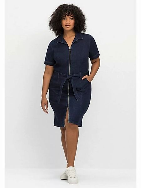 sheego by Joe Browns Jeanskleid Große Größen aus elastischem Denim günstig online kaufen