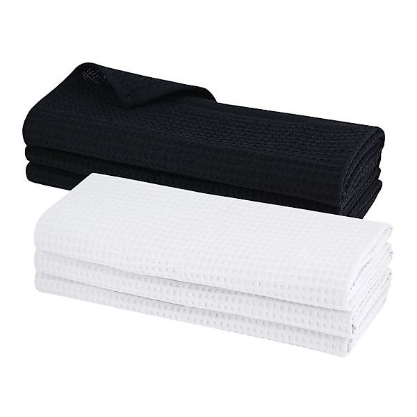 Engelland Geschirrtuch Poliertuch, (Vorteils-Set, 3-tlg., Waffel-Pique), 10 günstig online kaufen