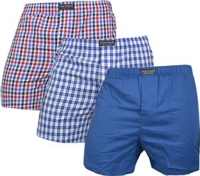 normani Boxershorts 3 Stück Herren Web günstig online kaufen