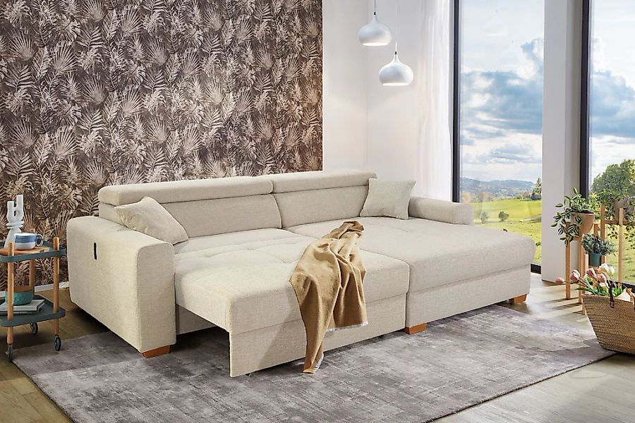 Jockenhöfer Gruppe Ecksofa "Slider, L-Form, 140kg Belastbarkeit je Sitzplat günstig online kaufen