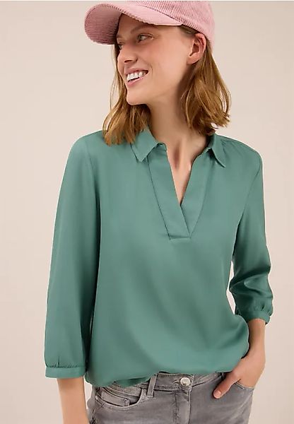 Bluse in Unifarbe günstig online kaufen