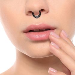 Taffstyle Nasenpiercing Septum Piercing Ring Segmentring günstig online kaufen