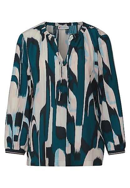 STREET ONE Shirtbluse 3/4 -Arm mit grafischem Muster günstig online kaufen