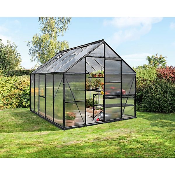 Vitavia Gewächshaus Meridian 8300 Schwarz 8,3 m² günstig online kaufen